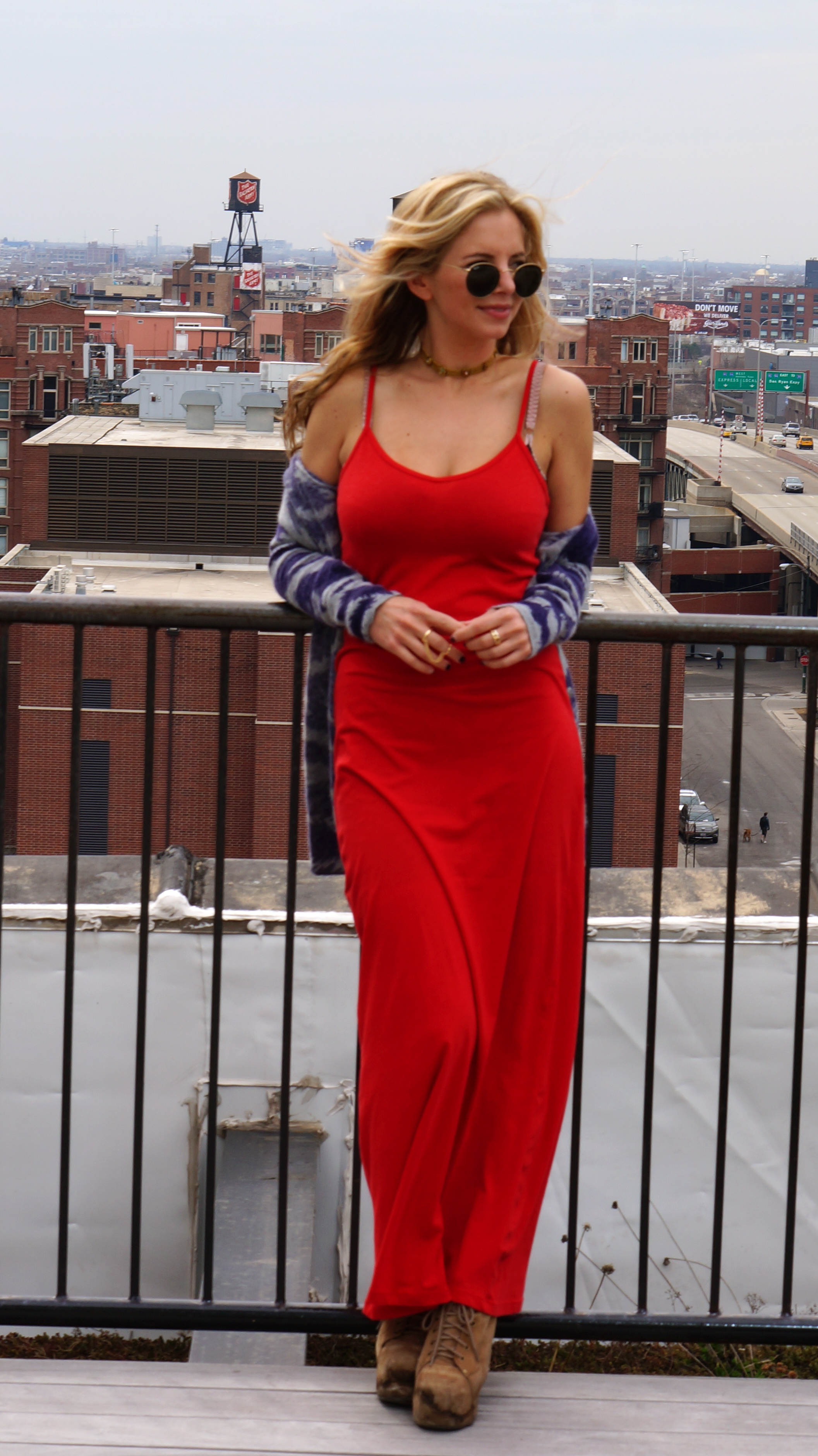 The Red Maxi Dress
