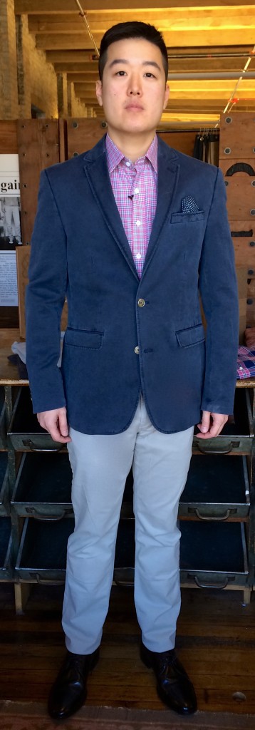 men's spring business casual look